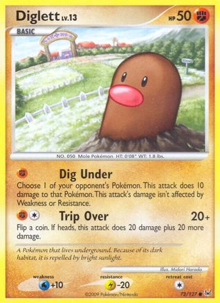 Diglett 072/127/127 - Common