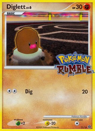 Diglett 011/16 - Promo