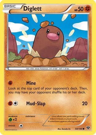 Diglett 058/146/146 - Common