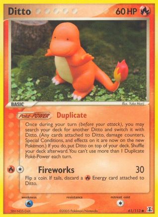Ditto 061/113/113 - Common - Reverse Holofoil