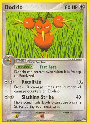 Dodrio 033/101/101 - Uncommon