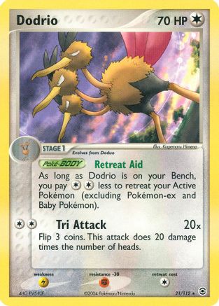 Dodrio 021/112/112 - Rare