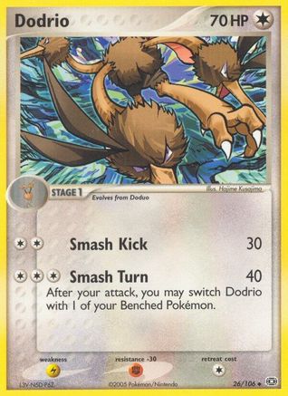 Dodrio 026/106 - Uncommon