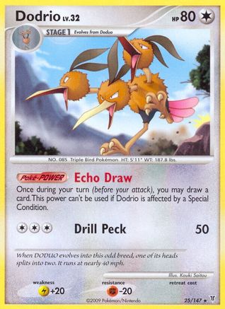 Dodrio 025/147 - Rare