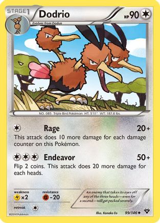 Dodrio 099/146 - Uncommon
