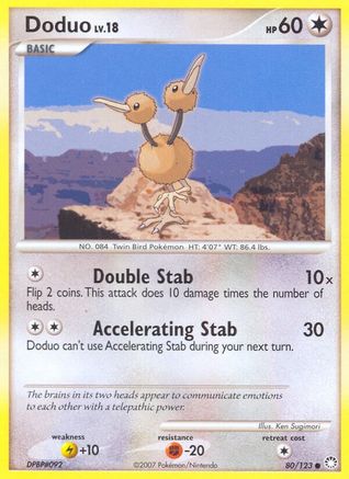 Doduo 080/123/123 - Common