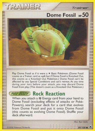 Dome Fossil 089/100 - Common
