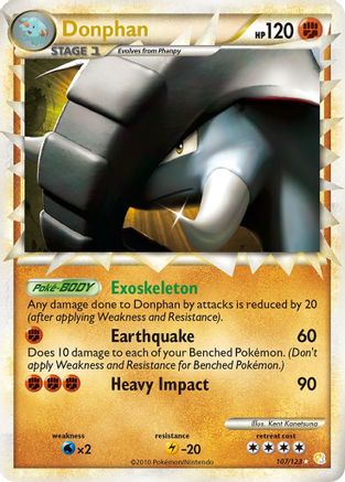 Donphan (Prime) 107/123/123 - Ultra Rare - Holofoil