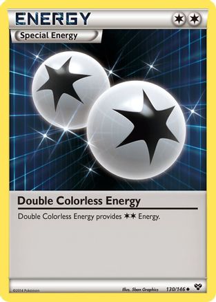 Double Colorless Energy 130/146/146 - Uncommon