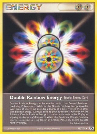 Double Rainbow Energy 087/106 - Rare
