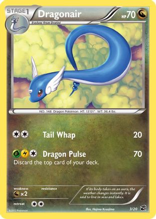 Dragonair (3) 003/20 - Holo Rare - Holofoil
