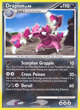 Drapion 015/100 - Rare