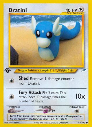Dratini 063/105/105 - Common - Unlimited
