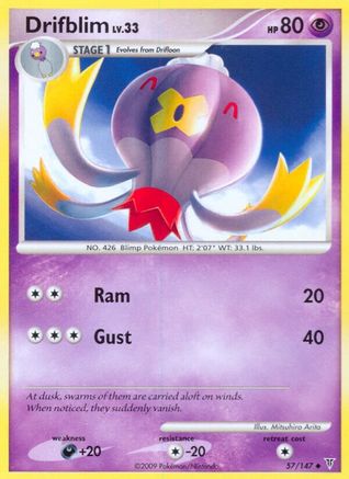 Drifblim 057/147 - Uncommon