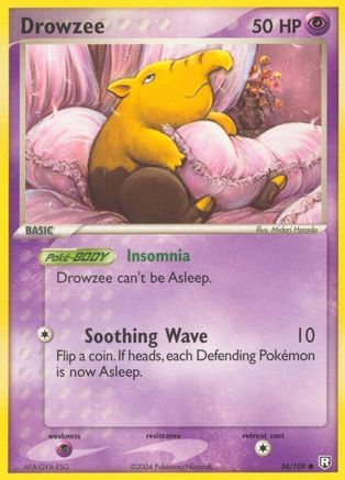 Drowzee 054/109/109 - Common