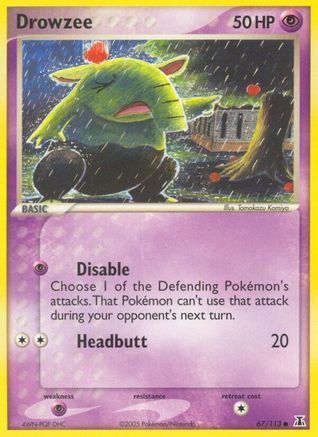 Drowzee 067/113/113 - Common