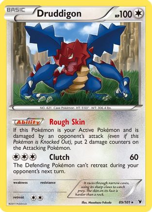Druddigon 089/101 - Rare