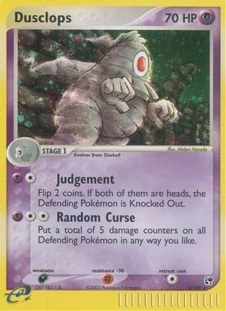 Dusclops 004/100 - Holo Rare - Reverse Holofoil