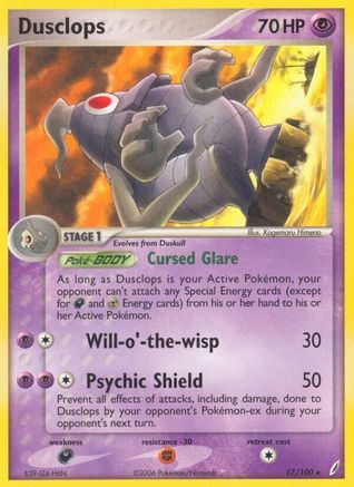 Dusclops 017/100/100 - Rare
