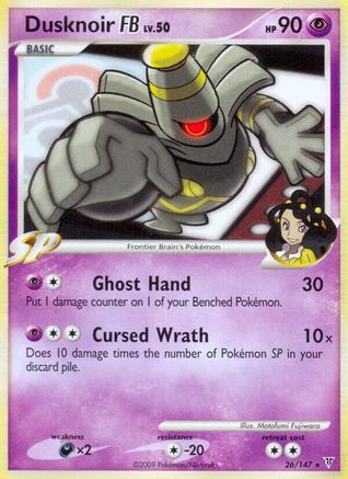 Dusknoir FB 026/147 - Rare