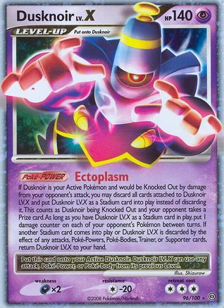 Dusknoir LV.X 096/100 - Ultra Rare - Holofoil