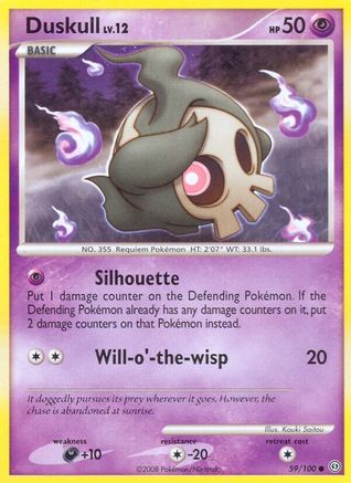 Duskull (59) 059/100 - Common