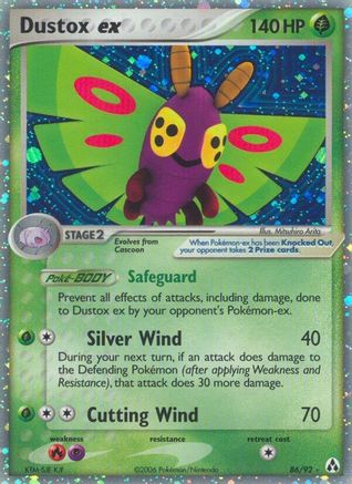 Dustox ex 086/92 - Ultra Rare - Holofoil