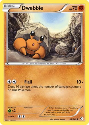 Dwebble 084/149 - Common