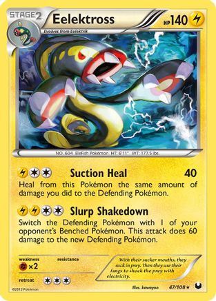 Eelektross 047/108 - Holo Rare - Holofoil