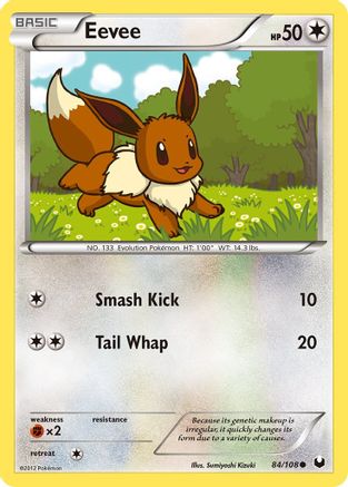 Eevee (84) 084/108/108 - Common