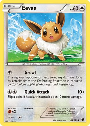 Eevee (89) 089/116/116 - Common