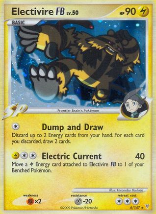 Electivire FB 004/147 - Holo Rare - Holofoil