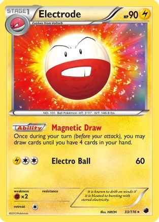 Electrode 033/116 - Holo Rare - Holofoil