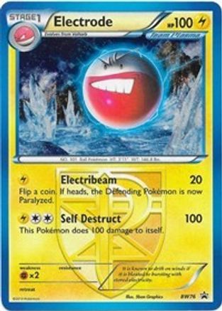 Electrode (Team Plasma) BW76/101 - Promo - Holofoil