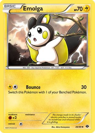 Emolga 049/99/99 - Uncommon