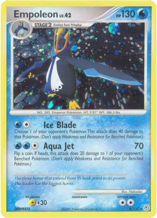 Empoleon 004/130/130 - Holo Rare - Holofoil