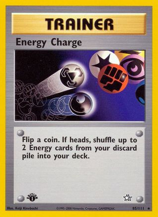 Energy Charge 085/111/111 - Rare - 1st Edition