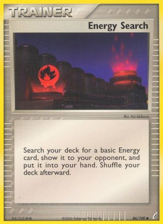Energy Search 086/100/100 - Common - Reverse Holofoil