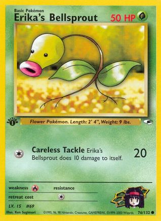 Erika's Bellsprout (76) 076/132/132 - Common - Unlimited