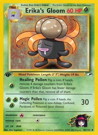 Erika's Gloom (45) 045/132/132 - Uncommon - 1st Edition