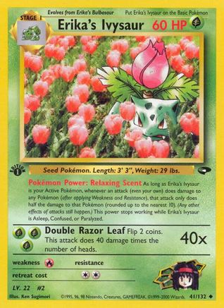 Erika's Ivysaur 041/132/132 - Uncommon - Unlimited