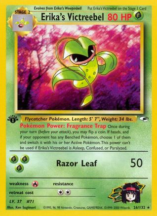 Erika's Victreebel 026/132/132 - Rare - Unlimited
