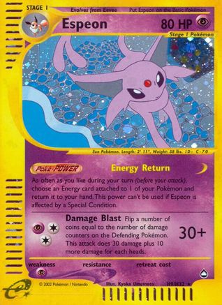 Espeon (H9) 0H9/147 - Holo Rare - Holofoil