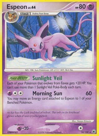 Espeon 018/100/100 - Rare