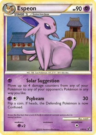 Espeon 002/90/90 - Holo Rare - Holofoil