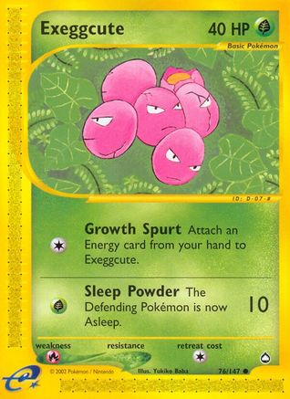 Exeggcute (76) 076/147/147 - Common