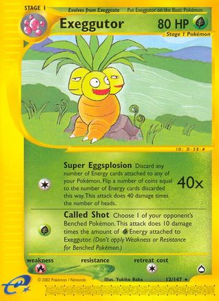 Exeggutor (12) 012/147 - Rare