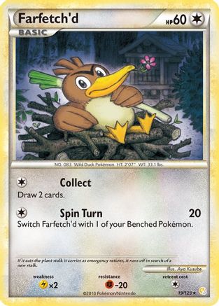 Farfetch'd 019/123 - Rare
