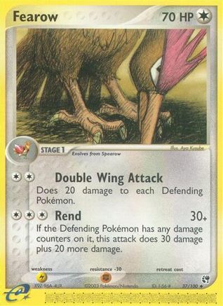Fearow 037/100 - Uncommon