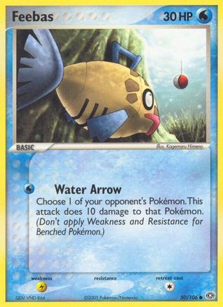 Feebas 050/106/106 - Common - Reverse Holofoil